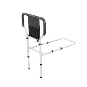 Accoudoir de lit KY-5203 réglable en hauteur en acier blanc pour l'aide aux personnes âgées - Product Image 3
