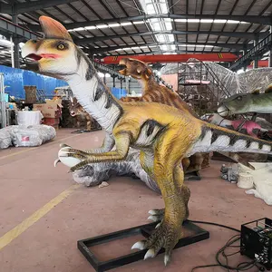 游乐场公园装饰户外展览动物电子恐龙模型真实