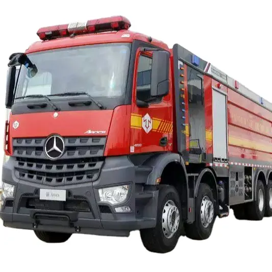Prix de camion de lutte contre l'incendie de camion de pompiers de mousse d'ISUZU 6x4 8x4