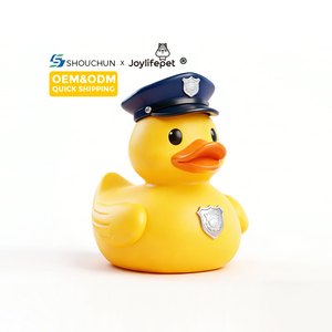 Figurine <span class=keywords><strong>de</strong></span> canard en vinyle personnalisée pour agent <span class=keywords><strong>de</strong></span> <span class=keywords><strong>police</strong></span> - Cadeau promotionnel à thème <span class=keywords><strong>de</strong></span> sécurité et <span class=keywords><strong>de</strong></span> forces <span class=keywords><strong>de</strong></span> <span class=keywords><strong>l</strong></span>'ordre - Product Image 1