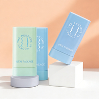 Vente en gros de contenants vides pour bâtonnets de blush de 20 g, emballages cosmétiques ovales, bâtonnets de déodorant à visser, contenants pour bâtonnets de crème solaire