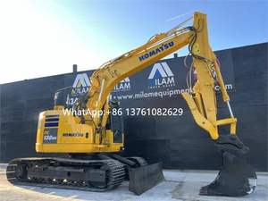 Excavatrice sur chenilles Komatsu d'occasion PC138US LC-10 de 14,8 tonnes, d'origine japonaise, à vendre - Product Image 5