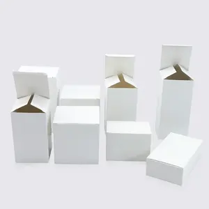 Wholesale Customized Design Packaging Paper Boxes for Medicine Pills/Tablets/Drugs/Vaccines white card paper box