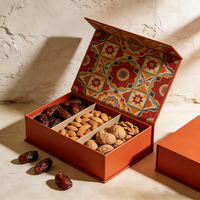 Boîte à bonbons personnalisée avec logo, emballage haut de gamme, boîtes en papier, boîte à chocolat pour dattes, boîte personnalisable