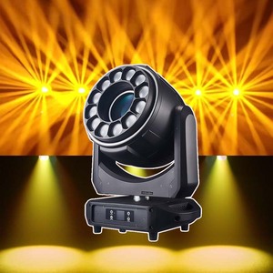 Luz Móvil de Cabeza con Efecto Ojo de Abeja + <span class=keywords><strong>Zoom</strong></span> + Tira, Control DMX, para Bar, Discoteca, Eventos, Bodas, Club, DJ, Teatro - Product Image 1