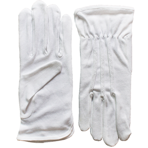 100% algodón masónico diseño personalizado guantes de algodón blanco - Product Image 4