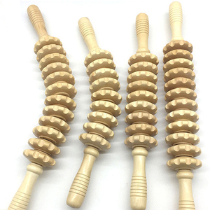 Masajeador de terapia corporal Herramienta de masaje de madera WMassager Handheld Roller <span class=keywords><strong>Stick</strong></span> - Product Image 2