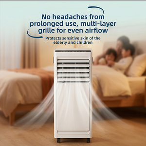 <span class=keywords><strong>Aire</strong></span> <span class=keywords><strong>Acondicionado</strong></span> Portátil de 9000 BTU para Calefacción y Refrigeración del Hogar, <span class=keywords><strong>Aire</strong></span> <span class=keywords><strong>Acondicionado</strong></span> Móvil de Bajo <span class=keywords><strong>Consumo</strong></span> Energético - Product Image 5