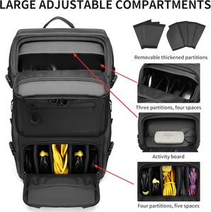 Mochila de Transporte Personalizada para DJ, Compatible con Pioneer DJ DDJ-REV1, <span class=keywords><strong>Novation</strong></span> <span class=keywords><strong>Launchkey</strong></span> y Teclado de 37 Teclas, Fabricada en China - Product Image 3