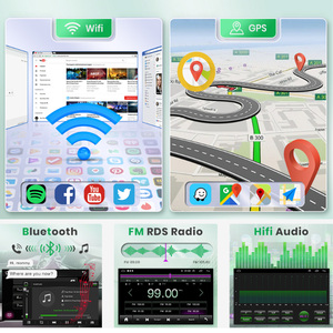 Autoradio 10,1 pouces pour <span class=keywords><strong>Peugeot</strong></span> 107 2005-2014 Carplay/Android Auto M/RDS DSP SWC WiFi Bluetooth 4+64G <span class=keywords><strong>Navigation</strong></span> GPS - Product Image 4