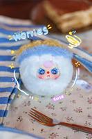 Boîte mystère en peluche Baby Three Doll « Eat Big » |   Jouets en peluche sur le thème de la nourriture, cadeau pour enfants et adultes