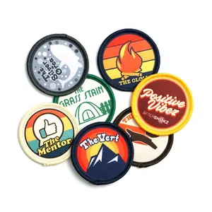 Vastpresentes toalha adesiva de transferência de calor, tecido, ferro personalizado, na impressão digital, bordado, patches