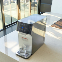 Nouveau design 2026 – Distributeur d'eau purifiée par osmose inverse Ro Top-Tablet électrique en plastique pour usage domestique et hôtelier