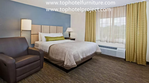 Mainstay-muebles de dormitorio de Hotel, estilo 3, hecho a medida de fábrica China, proyecto de hotel superior - Product Image 5