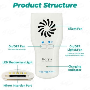 Juego de Espejos Dentales Antivaho con Luz LED, Espejo Desempañador para Cavidades, Reflectores de Ortodoncia, Fotografía Intraoral sin Empañamiento - Product Image 3