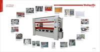 Presse hydraulique thermique à chaud pour portes affleurantes en bois, MDF, contreplaqué et placage, 3 couches, 100 tonnes, 4x9 pieds