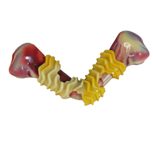 ของเล่นเคี้ยวของเล่นรูป TPR สำหรับสุนัขขนาดกลางและใหญ่ของเล่นแบบเคี้ยวเบคอน TPU เป็นมิตรกับสิ่งแวดล้อม - Product Image 3