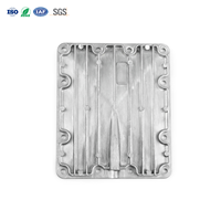 Couvre-carter d'huile de compresseur en fonte d'aluminium, plaque inférieure personnalisée, moulage à paroi mince, adapté aux compresseurs d'air