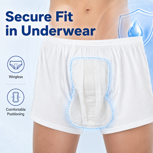Almohadillas para <span class=keywords><strong>Incontinencia</strong></span> Adulta con Protección Contra Fugas Laterales, Libres de Químicos, Diseño Ergonómico, Sensación Refrescante, Empaquetadas Individualmente - Product Image 5