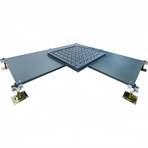 Pavimentazione di accesso pesante per spazi commerciali per uffici ospedali moderna certificata CE/ISO pavimento rialzato in acciaio rinforzato - Product Image 4