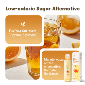 Dolcificante Naturale Sano ad Alto Contenuto di Fibre e Basso Contenuto di Carboidrati, 95% Frutto-oligosaccaride FOS, Sciroppo Dimagrante a Bassa Dolcezza - Product Image 1