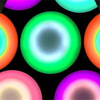 Sol lumineux interactif LED Rainbow Run avec induction automatique IP65, piste de danse pour centres commerciaux et parcs