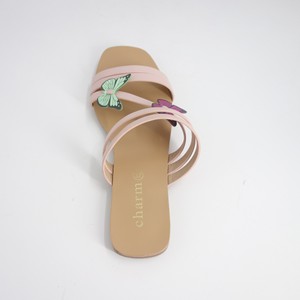 Sandales de plage personnalisées avec papillons pour femmes, pour dames, pantoufles de plage, vente en gros, été, - Product Image 5