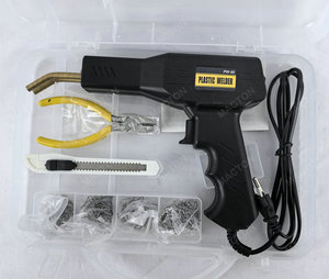 Pistolet de soudage plastique portable 50W, kit de réparation de pare-chocs de voiture, machine à souder le plastique, 200 agrafes - Product Image 4