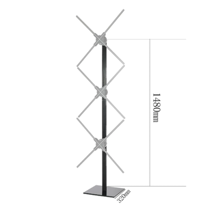 Ventilateur Holographique 3D pour Affichage Combiné, 3 Pièces, Contrôle Wi-Fi, Écran Publicitaire 3D Combiné, Projecteur Holographique avec Support - Product Image 5