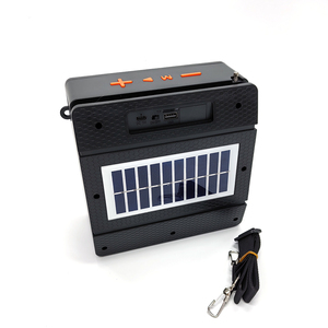 HM-801แผงโซลาร์เซลล์ที่มีประสิทธิภาพสูงชาร์จได้ลำโพงไร้สายแบบพกพาที่มีวิทยุ BT วิทยุ <span class=keywords><strong>FM</strong></span> tf/usb Active DJ ลำโพง <span class=keywords><strong>FM</strong></span> ที่แข็งแกร่ง - Product Image 5