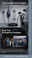 Fabricant OEM Chargeur de véhicule électrique portable 11 kW Type 2 Usine source professionnelle Vente en gros