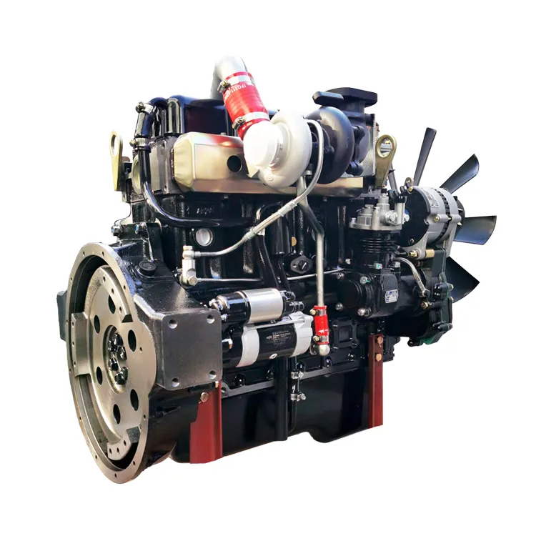 Yuchai 4 silindir 2300rpm dizel motor 88kw makineleri dizel motor ekskavatör çin motor için kamyon