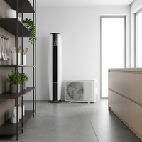 Climatiseur mural split à inverter 12/18000 BTU, électrique, à économie d'énergie, classe A++, contrôlé par application, pour usage domestique et hôtelier