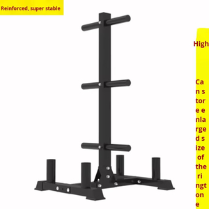 Soporte Vertical para Discos de Pesas Plegable de Acero Resistente para Gimnasio, con Características de Seguridad - Product Image 4