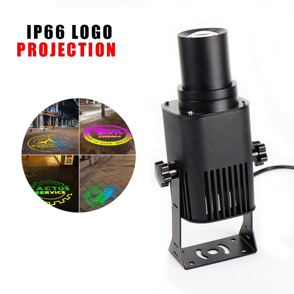 Projecteur LED GOBO 80W COLIFINE - Projection Logo Étanche IP67 | Intérieur/Extérieur Pour Boutique, Mariage, Événements