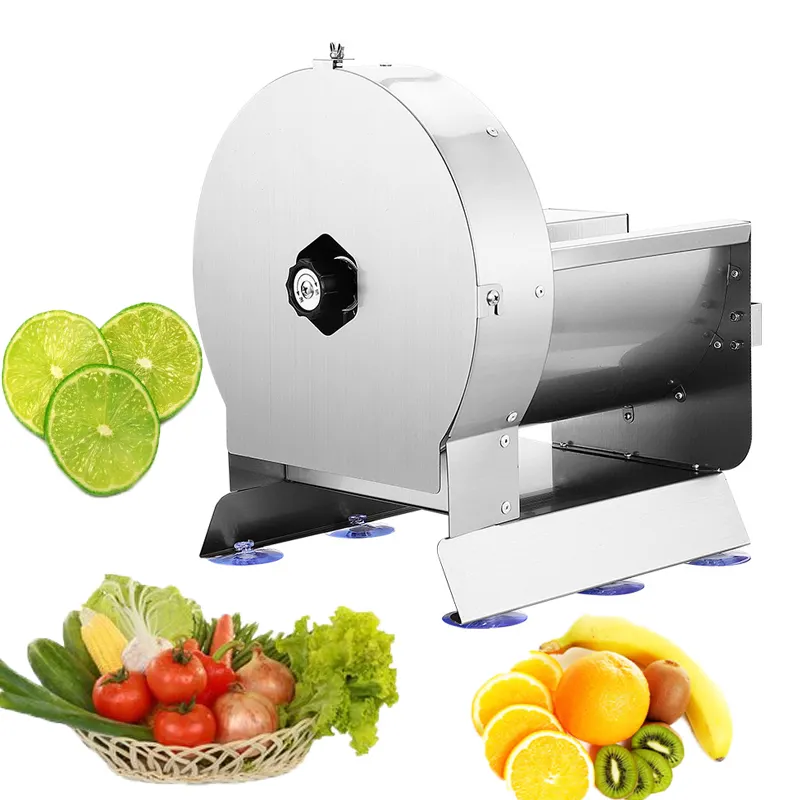 Affettatrice elettrica per frutta e verdura in acciaio inossidabile per uso domestico la migliore taglierina per verdure economica