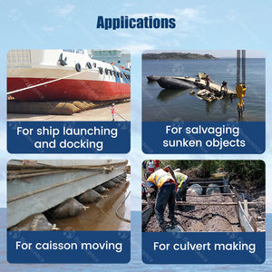 Preços De Fábrica Airbag De Borracha Marinha Barco De Pesca Airbag Flutuante Navio Afundado Airbags De Lançamento Airbag De Borracha De Salvagem - Product Image 5