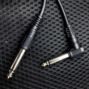 Cable de Guitarra Profesional de 6.35mm, 2.5m, Recto a Ángulo Recto, Cable de Audio para Instrumentos, para Amplificador de Bajo Eléctrico - Product Image 3