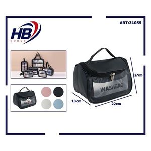 Waterproof 22x14x14cm Travel <b>Toiletry</b> Bag for On-the-Go Essentials - Product Image 3