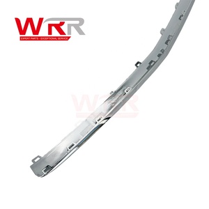 1188856302 WRR Bande de garniture chromée pour pare-chocs avant Benz C118 CLA250, nouvelles protections de spoiler de calandre inférieure fiables 2020- - Product Image 4