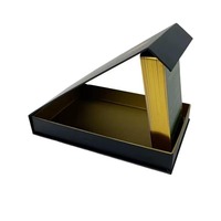 Jeu de cartes de tarot Premium Gold Edge avec boîte magnétique longue, cartes Oracle personnalisées en cristal, impression gratuite, jeu de société