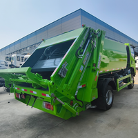 Camion à ordures compacteur Isuzu 4X2 15m³ à benne basculante, personnalisation pour le commerce extérieur