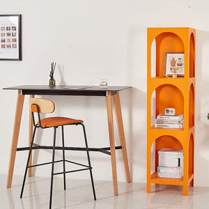 Estanterías de 3 capas de Metal moderno nórdico para el hogar, muebles de sala de estar, estante de almacenamiento, estante de libros de Metal, estanterías - Product Image 3