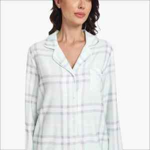 Pijamas para Mujer, Ropa de Dormir OEM/ODM, Bambú Modal, Rayas, Suaves, Transpirables, Absorbentes de Humedad, 100% Algodón Premium - Product Image 3