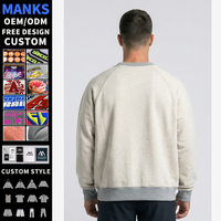 Sweat-shirts pour hommes avec logo imprimé personnalisé, coupe ample, décontractés, mode, luxe, pour la salle de sport, l'entraînement et la remise en forme