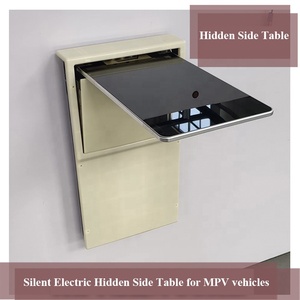 TOPWELLRV nouvelle mode forte électrique deux côtés caché voiture Silence <span class=keywords><strong>Table</strong></span> pour Van de luxe MPV Koaster véhicules support de <span class=keywords><strong>Table</strong></span> - Product Image 5