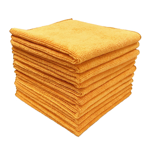 Paño de Pulido de <span class=keywords><strong>Microfibra</strong></span> Ecológico <span class=keywords><strong>DF</strong></span> de 30x30cm y 260gsm, Sin Pelusas, para Secado y Limpieza de Autos y Cocinas, Venta al Por Mayor - Product Image 3
