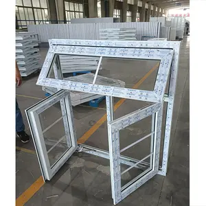 WEIKA Beliebteste China Fabrik Preis Haus Fenster doppelt verglaste PVC Upvc Flügel fenster und Tür europäischen Stil