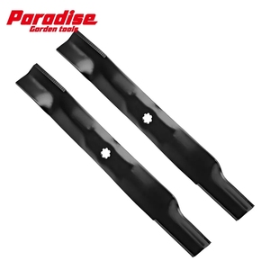 Lames de <span class=keywords><strong>tondeuse</strong></span> à <span class=keywords><strong>gazon</strong></span> en acier à levage élevé de 21 po et 42 po pour tondeuses autoportées à moteur à essence <span class=keywords><strong>John</strong></span> <span class=keywords><strong>Deere</strong></span> OEM M154061 M137327 GY20684 - Product Image 2