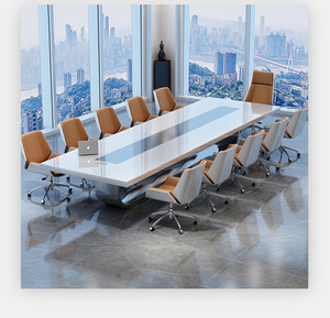 Silla de oficina ejecutiva moderna con ruedas giratorias de cuero PU de altura ajustable, superventas <span class=keywords><strong>para</strong></span> uso en conferencias e invitados - Product Image 6
